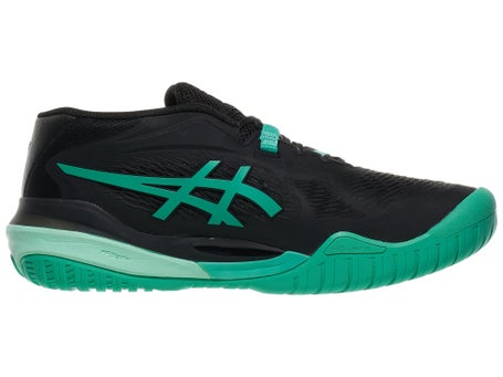 Asics Gel Resolution X Black/Aurora Green Mens Shoes