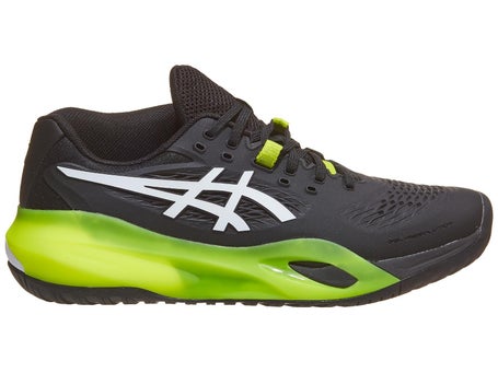 Asics Gel Resolution X Black/Green Mens Shoes