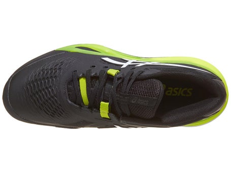 Asics Gel Resolution X Black/Green Mens Shoes