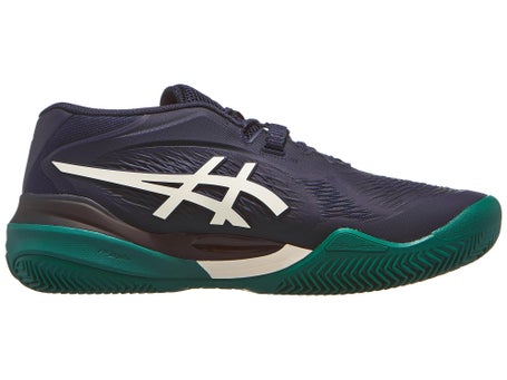 Asics Gel Resolution X Clay Midnight/Crm Mens Shoes