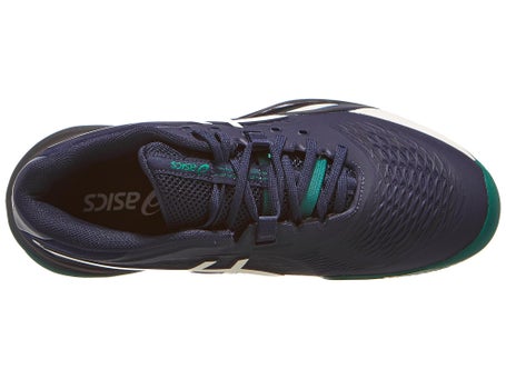 Asics Gel Resolution X Clay Midnight/Crm Mens Shoes