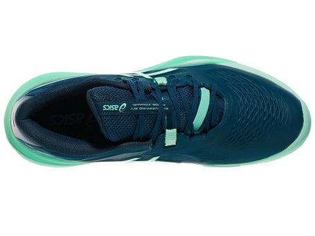 Asics Gel Resolution X Clay Night/Mint Mens Shoes