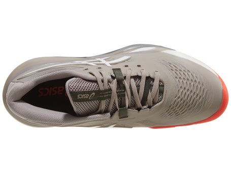 Asics Gel Resolution X Greige/Oat Mens Shoes