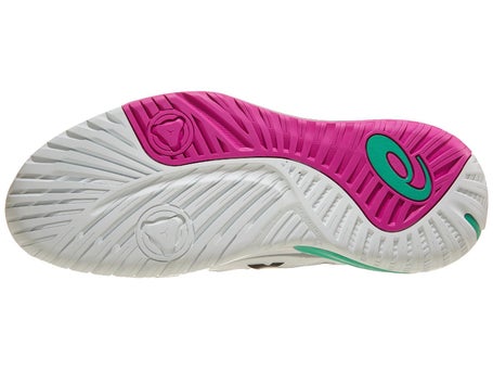 Asics Gel Resolution X White/Aurora Green Mens Shoes