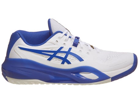 Asics Gel Resolution X White/Cobalt Mens Shoes