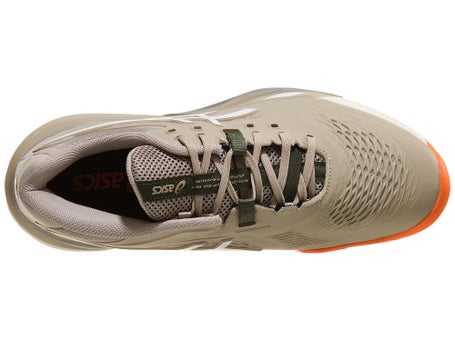 Asics Gel Resolution X 2E Greige/Oat Mens Shoes