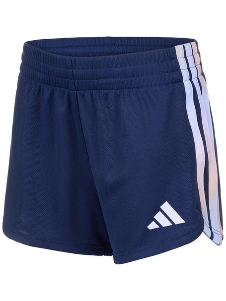 adidas Girls Spring 3-Stripe Pacer Short