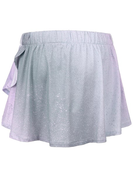 adidas Girls Spring Faux Wrap Print Skirt