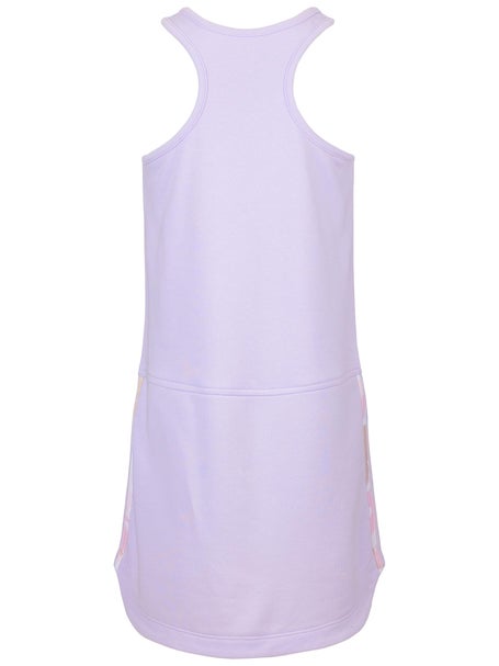 adidas Girls Spring 3 Stripe Dress