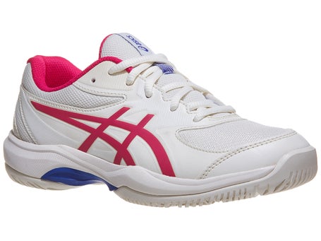 Asics Gel Game GS Cream/Bright Rose Junior Shoes
