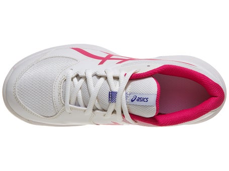 Asics Gel Game GS Cream/Bright Rose Junior Shoes