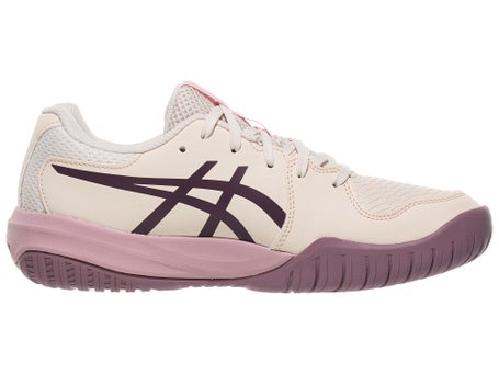 Asics Gel Resolution X GS Oat/Aubergine Junior Shoes