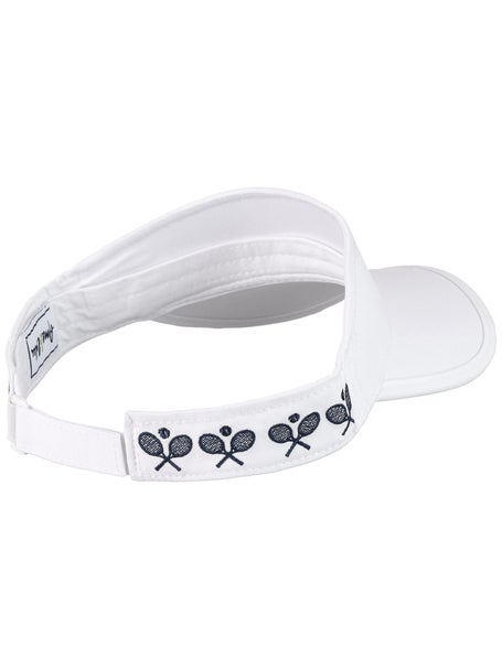 Ame & Lulu Country Club Visor - Crossed Racquets