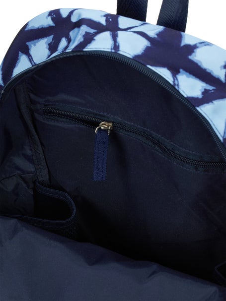 Ame & Lulu Drop Shot Pickleball Backpack Blue Shibori