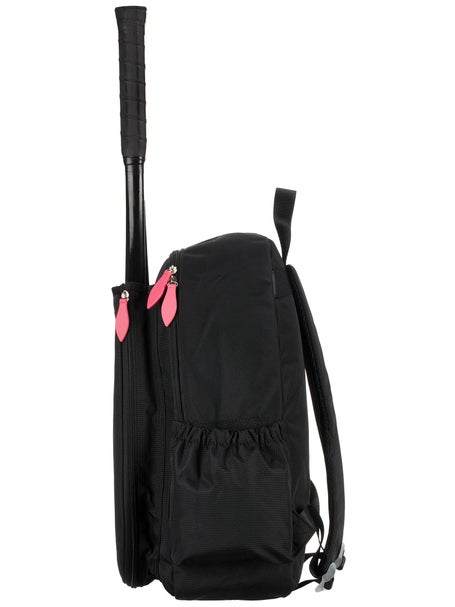 Ame & Lulu Game On Tennis Backpack Black/Coral