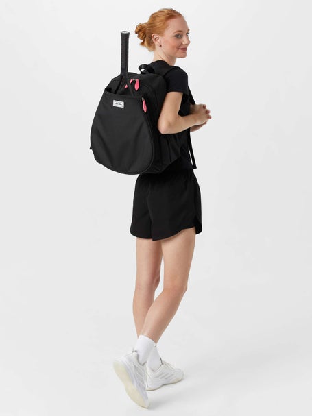 Ame & Lulu Game On Tennis Backpack Black/Coral