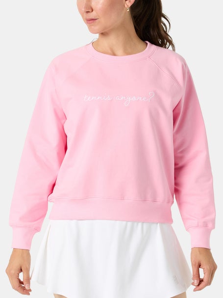 Ame & Lulu Womens Love All Tennis Anyone Sweatshirt