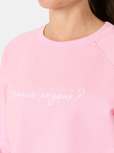 Ame & Lulu Womens Love All Tennis Anyone Sweatshirt