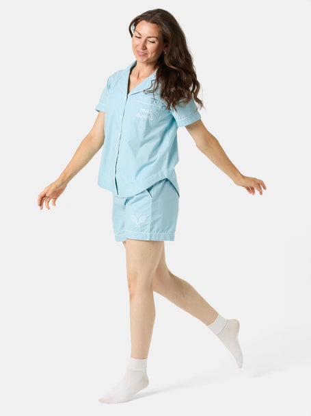 Ame & Lulu Womens Court Dreams Short Pajama Set