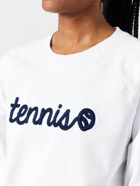 Ame & Lulu Womens Tennis Stitched Sweatshirt