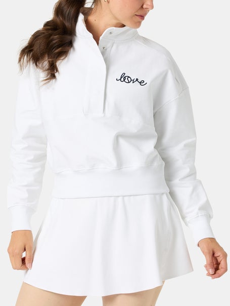 Ame & Lulu Womens Warmup Love Pullover