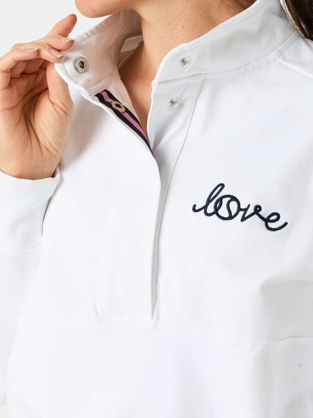 Ame & Lulu Womens Warmup Love Pullover