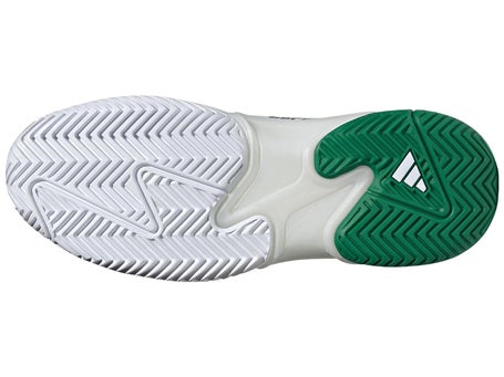 adidas Barricade 13 Leather White/Green Mens Shoes