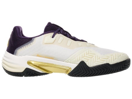 adidas Barricade 13 White/Black/Plum Mens Shoes