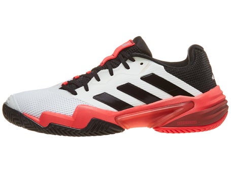 adidas Barricade 13 White/Black/Red Mens Shoes