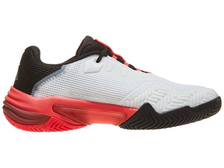 adidas Barricade 13 White/Black/Red Mens Shoes