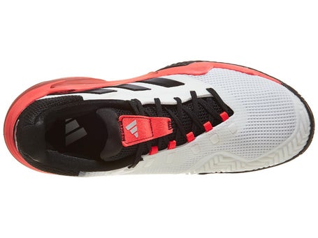 adidas Barricade 13 White/Black/Red Mens Shoes