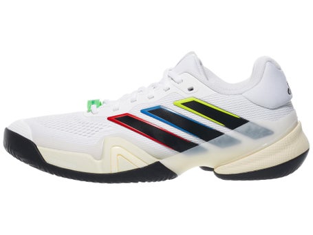 adidas Barricade 14 White/Black/Cream Mens Shoes