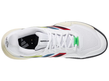 adidas Barricade 14 White/Black/Cream Mens Shoes