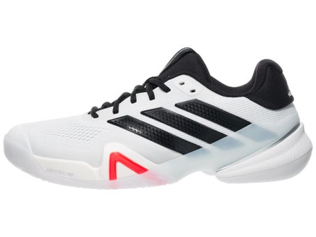 adidas Barricade 14 Wide White/Black/Red Mens Shoes 