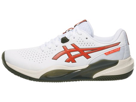 Asics Gel Challenger 15 Clay White/Cherry Mens Shoes