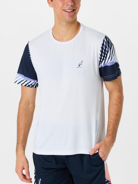 Australian Mens Absinth Print Sleeve Top