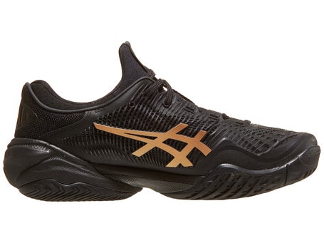 Asics Court FF 3 Novak Black/Gold Mens Shoes