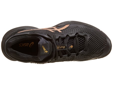 Asics Court FF 3 Novak Black/Gold Mens Shoes