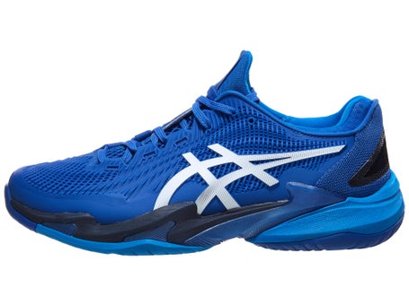 Asics Court FF 3 Novak Tuna Blue/Silver Mens Shoes