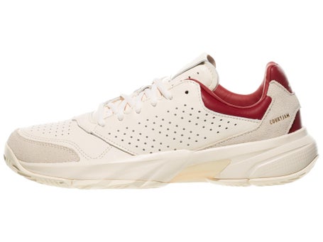 adidas CourtJam Control 3 PRM White/Red Mens Shoes