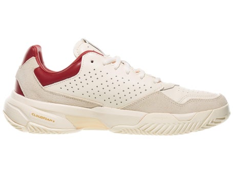 adidas CourtJam Control 3 PRM White/Red Mens Shoes