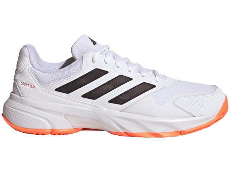 adidas CourtJam Control 3 White/Black/Or Mens Shoes