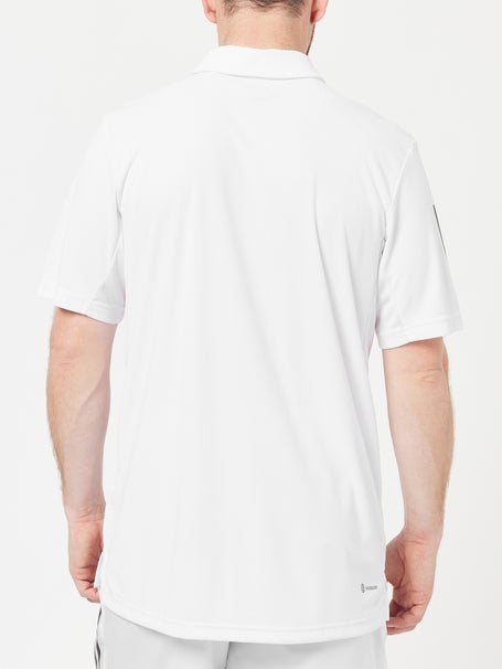 adidas Mens Core Club 3 Stripe Polo