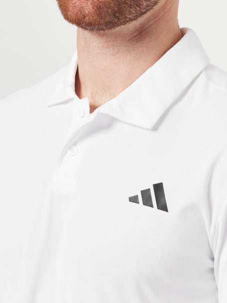 adidas Mens Core Club 3 Stripe Polo