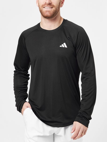 adidas Mens Core Club Long Sleeve - Black