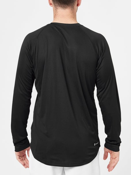 adidas Mens Core Club Long Sleeve - Black