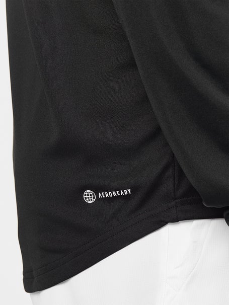 adidas Mens Core Club Long Sleeve - Black