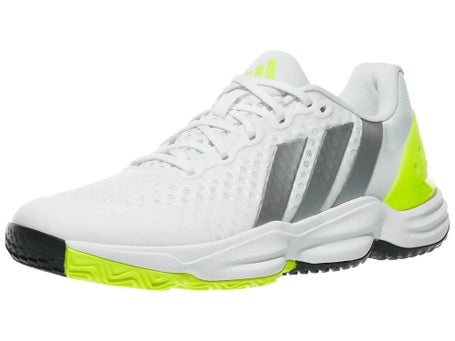 adidas Court Pickleball 2 Wh/Green Mens Pickle Shoes