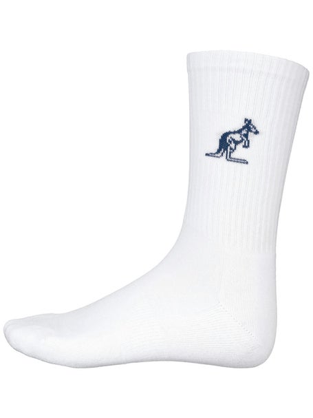 Australian Mens Crew Player Socks White