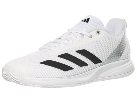 adidas Courtflash Speed 2 White/Black Mens Shoe